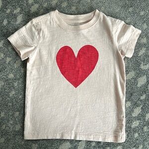 Primary Heart Tee size 3
